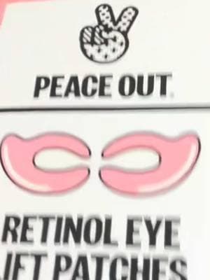 @Peace Out Skincare #retinol #retinolskincare #eyepatches #tiktokshopcreatorpicks #tiktokmademebuyit