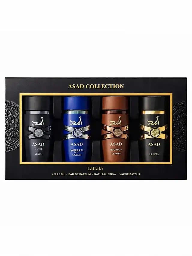 Power. Confidence. Masculine luxury in every spray.
Meet the Lattafa Asad Collection: four intense men’s fragrances in one premium mini set. Go bold with Asad Original, stay fresh with Zanzibar, turn up the heat with Bourbon, and finish strong with Elixir. Perfect for everyday rotation, travel, or the ultimate gift for him.
Tap to add this power pack to your lineup and find your signature Asad. #weeklydeals #payday #RushReady #tiktokshopsummersale #LattafaAsad #mensfragrance #cologneset #giftforhim #perfumecollection