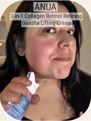 If your jawline, neck, and décolleté are starting to show signs of aging, this @anua_global Visible Firming Cream is worth the hype. Packed with retinol, collagen, and peptides, it helps support firmer-looking skin while the built-in gua sha applicator turns your skincare routine into a mini sculpting session. Perfect for women over 40 looking to target tech neck, loss of firmness, and fine lines. ✨ #dealsforyoudays #summervibes #over40 #tiktokshopmademebuyit #matureskin