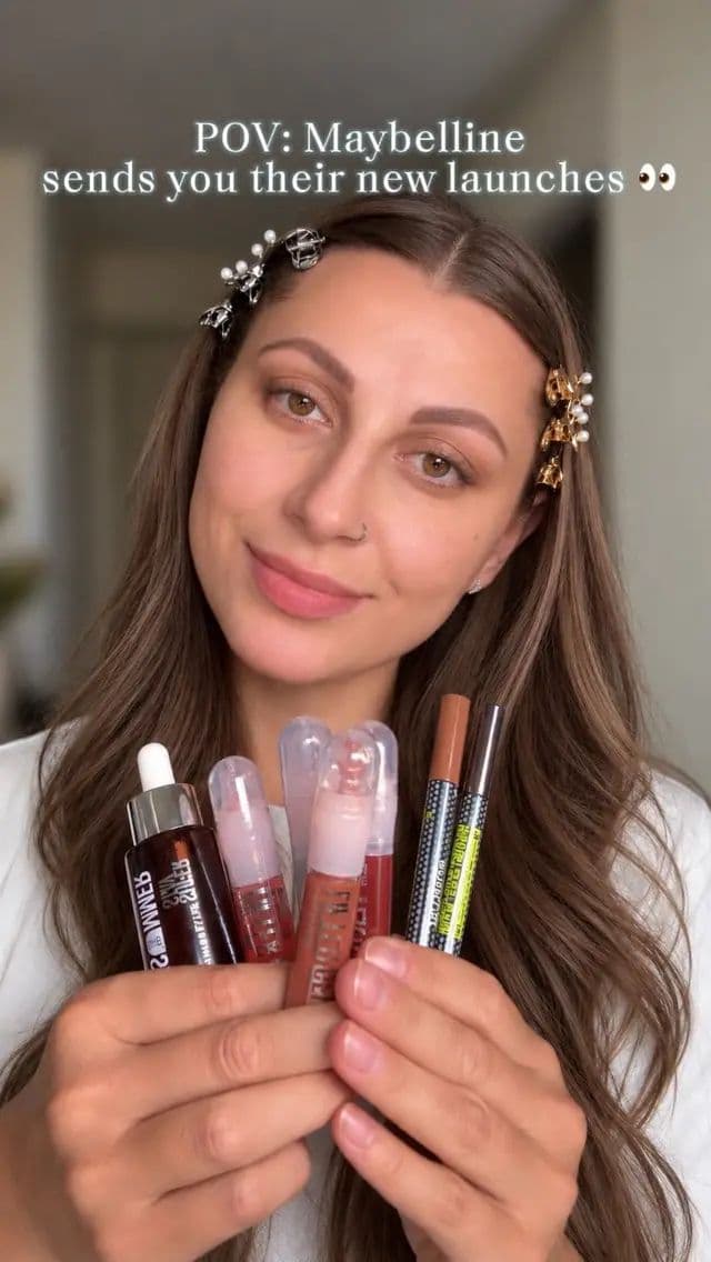 #GiftedByMaybelline @Maybelline NY Okayyy these new launches 👀 The Lifter Gel shades are so good, but that blue one ha