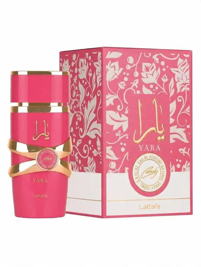 Smell like juicy mandarin, strawberry fizz candy & creamy vanilla syrup in one spritz. Yara Candy by Lattafa is a floral fruity dream with a luxe pink bottle straight from the Middle East. Sweet but sophisticated, perfect for dates, girls’ nights and everyday glam. Tap to add this 100ml candy cloud to your collection. #weeklydeals #payday #RushReady #tiktokshopsummersale #YaraCandy #Lattafa #sweetperfume #fruityfloral #perfumeTok