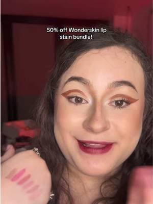 50% off Wonderskin right now because of #dealdrops if you want to get your hands on some @Wonderskin π now is the time! #wonderskin #tiktokmademebuyit #lipcombo #lipstain