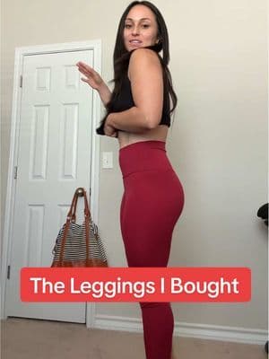 They fit like a glove and they’re so soft. I will continue buying them! I have it linked here in my showcase and in my Amazon storefront. The brand is Colorfulkoala 👍🏼 . . #leggings #tiktokshopfinds #amazonfinds #workoutleggings