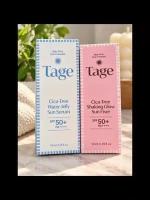 Cica-Tree Shaking Glow makeup sun fixer ❤️ use my discount code: HAMZAYAN1711 #tagespf @YesStyle