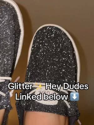 Glitter hey dudes @HeyDude #tiktokshopblackfriday #tiktokshopcybermonday #heydudes #glitter #shoes