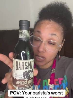 Why am I paying $15 for drinks 😩 Barsmith Espresso Martini Mix got me right at home 🍸✨ #TikTokShopFinds #TikTokMadeMeTryIt #cocktailathome #espressomartini #datenightvibes