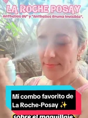 Mi combo favorito de La Roche-Posay ✨ ¡Por fin encontré la protección solar más ligera como el aire! ☁️ Desde que cambié a Anthelios UV Air y Anthelios Bruma Invisible de @La Roche-Posay , no hay vuelta atrás. Paso 1: Protección diaria con textura invisible y control de brillo. Paso 2: Bruma fresca para reaplicar sobre el maquillaje sin dañar mi look y no pica en los ojos. #NoHayVueltaAtras #TanLigeroComoElAire #Publicidad #anthelios #LaRochePosay