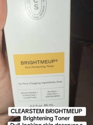 CLEARSTEM BRIGHTMEUP features brightening-focused ingredients, including azelaic acid, that may help improve the appearance of uneven skin tone and support a smoother-looking complexion. 🌸 #CLEARSTEM #Brightmeup #BrighteningSkincare #SkincareRoutine #TikTokShop