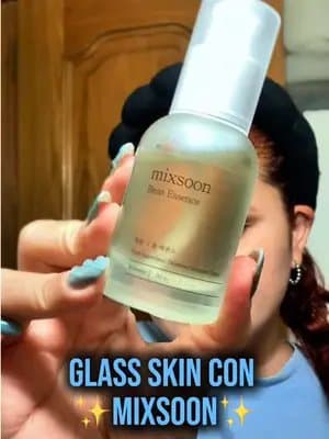 🌙Rutina de noche con @mixsoon_official 🤩 #GlassSkinroutinewithmixsoon #koreanskincare #skincaretip #tiktokmademebuyit #skincareviral