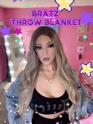 Serving cozy Bratz energy 💋🔥 This flannel throw-on blanket is soft, cute, and made for main character moments—whether you’re chilling, filming, or staying warm in style. Don’t sleep on this—tap to shop before it’s gone 🛍️✨ #bratz #cozyvibes #aestheticfinds #y2kstyle #tiktokmademebuyit