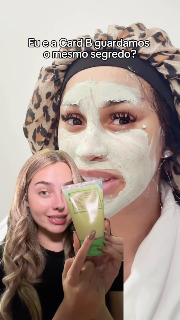 Cardi B SURTOU com essa MÁSCARA e eu entendo 100%, porque não vivo sem ela!! 👸✨🥺
Fórmula 2 em 1: máscara de argila +