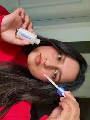 Do u want the secret to plump,hydrated skin??? It’s @L’Oréal Paris bounce serum. #lorealistarca #collagenskin #giftedbyl