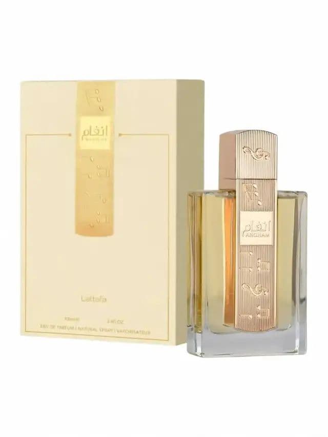If your scent had a soundtrack, this would be it. Lattafa ANGHAM opens with sparkling mandarin, spicy ginger & pink pepper, melts into sweet praline, lavender & cacao, and dries down to creamy musk, amber & vanilla. A warm, feminine fragrance wrapped in a luxe golden bottle that looks like a music score. Perfect for night outs, dates or whenever you want to feel unforgettable. Hit play on your new signature scent and let the fragrance do the talking. #weeklydeals #payday #RushReady #tiktokshopsummersale #lattafa #perfume #fragrancetiktok #perfumecollection #giftideas