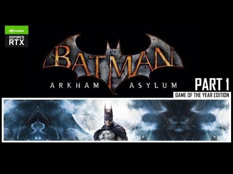 Playing Batman: Arkham Asylum in 2025 | Max Settings #batman