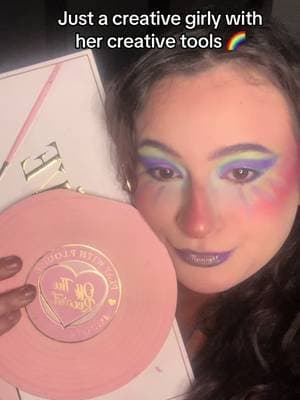 Just a girly and her creative makeup products! Products used: @PLOUISE creative comeback palette, Off the record water activated palette, cosmetic paints #plouise #creativity #creativemakeup #makeup #tiktokmademebuyit
