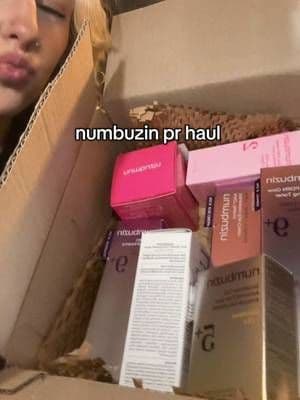 @numbuzin pr haul #numbuzin #skincare #pr #contentcreator #influencer