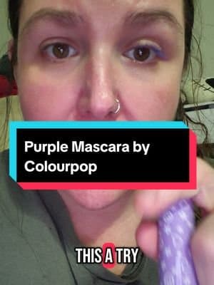 Do you like colorful mascara? #purplemascara #purple #mascara #makeup #colourpop #eyemakeup #makeupreview #honestreview #eyemakeup #lashmakeup #tiktokshopmothersday #tiktokshopmemorialday #tiktokshoprestock #tiktokshopfinds #makeuplover #makeupobsessed #purplemakeup