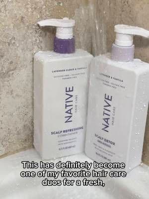 Native shampoo and comdione. #shampooandconditioner#hairconsultation @Native @influenster I’ve really been enjoying the native shampoo and conditioner! The packaging is simple and easy to use. The texture is rich and smooth, making both products easy to apply. Mu scalp feels clean and refreshed, while my Hair feels soft, healthy and lightweight. Best of all, they rinse out easily without leaving any residue behind. #complimentary #GiftedByNative #LavenderVanillaScalpDetox