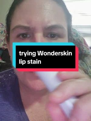 This lipstain color is gorgeous by @Wonderskin #lipstain ##lipcolor #wonderskin #lippy #tiktokshopsummersale