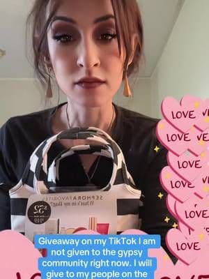 Giveaway on my TikTok, only for my followers who truly follow like comment share my videos, people who actually like my content people who actually support me And thank you all so much for all of you who do it’s deeply appreciated #Giveaway #Followers #Follow #Trend #Viral #GypsyCommunity #Gypsy #TikTok #TikTokShop #TikTokCreator #TikTokShopSpringGlowUp #Mom #DearHomeMom #Wife #DogMom #Beauty #Makeup #Sephora #SephoraBag #SephoraGoodies @sephora