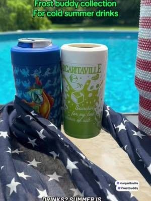 Jimmy Buffett fans… this Margaritaville collection is summer in a cup 🍹🌴 Beach days, pool parties, lake weekends & cold drinks just hit different with these Frost Buddy tumblers and can coolers. Which design is your favorite? Grab yours before they sail away! #colddrink #JimmyBuffett #BeachVibes #SummerEssentials #TikTokMadeMeBuyIt