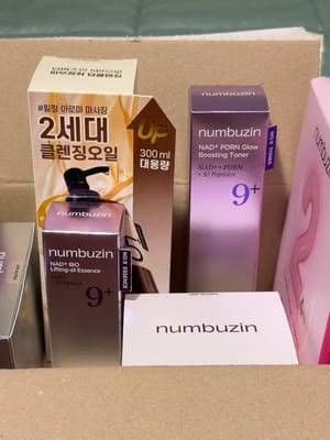 Nuovo unboxing Numbuzin: skincare coreana per una pelle rimpolpata e luminosa ✨ @numbuzin #skincare #unbox #gifted #skincarecoreana #ugc