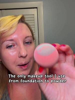 Everything I blended with ONE @Beautyblender today. It really is the MVP of my makeup routine. #Beautyblender #MakeupRoutine #MakeupTools #EverydayMakeup #TikTokShopFinds
