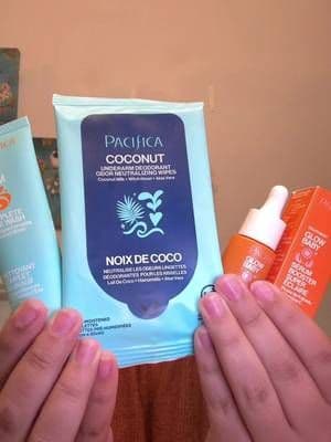 #Ad @pacificabeauty just launched THREE new minis at Walmart and I couldn’t be happier that they partnered with me to help announce these new minis arrival! I’m obsessed with these travel-friendly products that are perfect for my sensitive skin AND convienent!