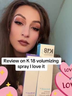 Wow, K 18 styling products are awesome love the volumizing spray dry shampoo really does clean your hair volumize and spray add a lot of volume in fullness #K18 @K18 Hair #K18Hair #Volume #Hair #Beauty #FullerThickerHair #HighVolume #ThickenAndSpray #FullDrySpray #TikTok #TikTokShop #TikTokCreator #TikTokShopSpringGlowUp #Beauty #StylingTools #HairJourney #HairProducts #StayAtHome #housewife #Train #Viral #Follow