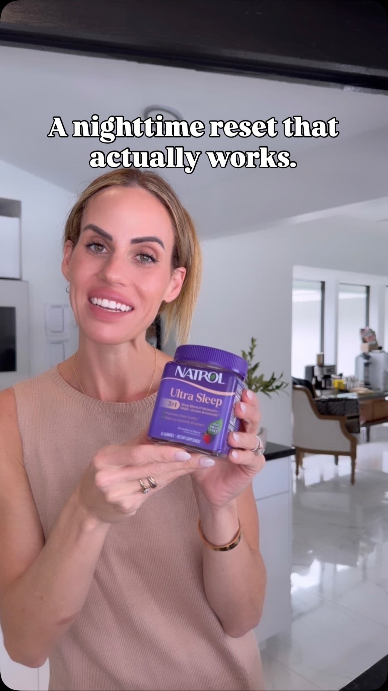 #ad| My evening wellness reset.
Natrol® Ultra Sleep 3-in-1 Gummies combine
melatonin and GABA to help relax your bod