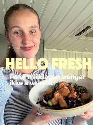Annonse• Gjør hverdagen litt enklere med Hello fresh 🫶🏼💚 Prøv selv og bruk koden HF26NO081 for å spare opptil 1309 kr, samt få med gratis snacks i 3 måneder #ad #familie #middag #hellofresh #fy