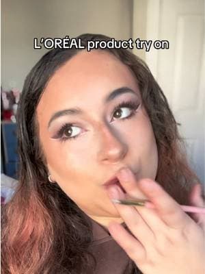 #ad @L'Oréal Paris UK tysm for sending me those products I genuinely love them so much! Especially that mascara 👀 Products : Revitalift hyaluronic acid and PDRN serum Lumi bronzer Blur filler lip crayon Panorama mascara #makeup #loreal #smallcreator #autumnstyle