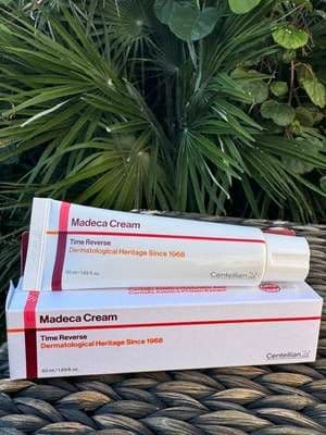 Turn back the clock ⏳ with the Centellian24 Madeca Cream Time Reverse ✨ Formulated with Active TECA (Centella Asiatica extract), this cream helps: - Visibly reduce wrinkles in 4 weeks - Lift sagging skin & improve firmness - Deliver deep hydration that lasts up to 240 hours - Absorb quickly with a protein-rich texture It feels so nourishing on my skin, with a gorgeous but subtle scent, leaving my complexion smoother, plumper, and more resilient ✨ Use my YesStyle code SAFJB5OF for extra savings 🛍️ @centellian24_official @Centellian24 @YesStyle @YesStyleInfluencers #ad #gifted #centellian24 #yesstyleinfluencer #glow_with_ania