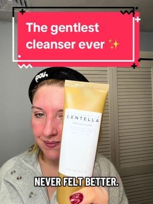 My skin is SO much calmer when I use this cleanser. Foamy but gentle. Clean but not tight. The Skin1004 Centella Ampoule Foam has officially entered my top 3. Sensitive / combo girlies? This one’s for you ❤️ #skin1004 #gentlecleanser #skincareroutine #kbeautyfinds #tiktokshopholidayhaul