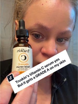 truskin~ vitamin c SERUM!! Not a C, grade A!!! #straight A success!! #creativesearchinsights #ugc #ugccreator @TruSkin Naturals #skin #skincare #facialserum with #vitaminC #vitamincserum 🍊 #SPFSerum #brightens #finelines, #Smooths #Appearance #hyaluronicacid & #VitaminE #PricklyPear #Cactus #Stem #extracts #americas #topsellingproduct #bestselling #serum #plantpowered #boosts #brightness #antioxidants #eventone #fadesdarkspots #reveals #naturalglow #glowingskin #glowingskincare #glowingskin #flawlessskin #truskin #uva #uvb #truskinpartner #manufacturedintheusa #nosulfates #noparabens 🍊#tts #tiktokshop #TikTokShopMemorialDay
