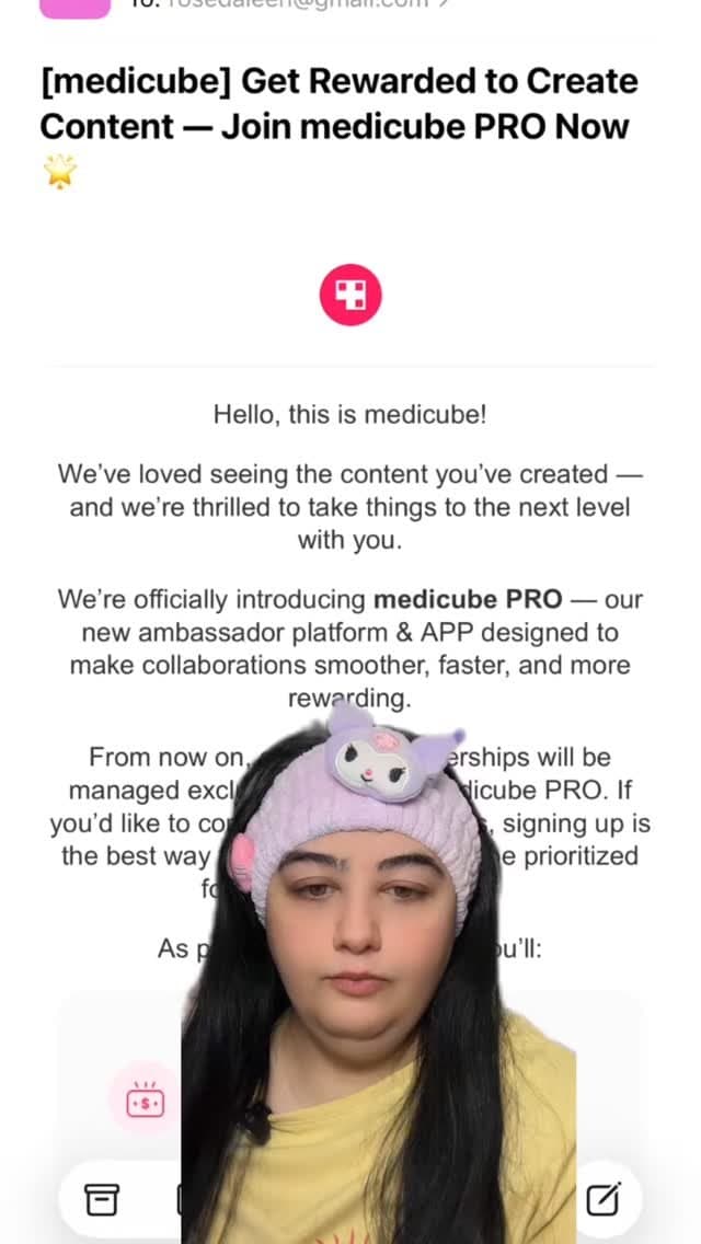 Excited to share that I’m new medicube ambassador I joined the medicube PRO ambassador program! Through there official