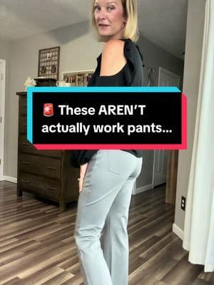 POV: You finally found work pants that feel like yoga pants. 🤍 These @Halara_official Flex High Waisted Work Pants are