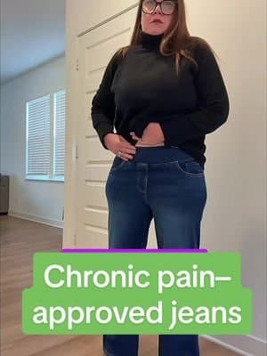 The only jeans I can wear with chronic pain: Halara Flex High-Waisted. No digging. No stiff waistband. No counting the minutes until I can rip them off. They stretch, they move with me, and they don’t punish my body for existing. If you live with daily pain, you already know how rare that is. Linked in TikTok Shop 🤍 #ChronicPainLife #ChronicIllnessStyle #ComfortFirst #TikTokShopFinds #HalaraJeans