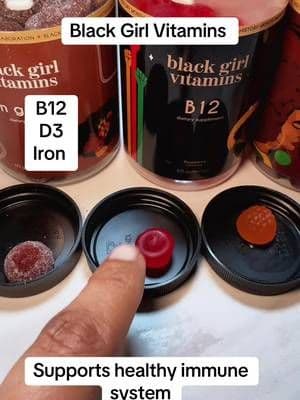 Running on empty? 😩 Black Girl Vitamins B12, Iron & D3 Gummies support energy and immune health in a tasty bite. Don’t wait. ⏳ #tiktokshop #tiktokshopfinds #energyboost #healthylifestyle #gummyvitamins