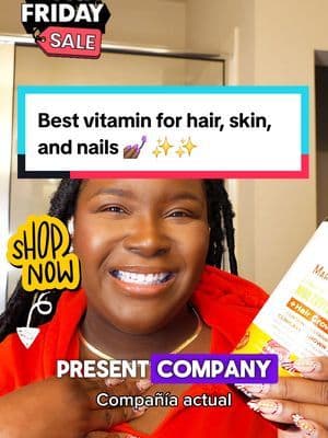 When your multivitamin comes through for your hair, skin, nails AND energy levels—MaryRuth’s with Lustriva is that girl 💅🏾✨ It’s giving healthy, thriving, and unstoppable vibes. No fluff, just results. Tap in before it’s gone. Can’t say I never put you on! ... #TTSTakeover #TikTokShopBlackFriday #TikTokShopCyberMonday #TTSTASTEMAKERS #MaryRuthsOrganics #BeautyTok #WellnessJourney #HairSkinNails #TikTokShopHolidayHaul #TTSDelight #GiftGuide Best vitamin for hair skin and nails #creatorsearchinsights