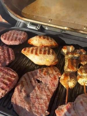 Okay this Ninja Woodfire Electric BBQ Grill is seriously unreal 😍🔥 Not only is it a BBQ, it also air fries, roasts, bakes and smokes food too 🤯 Perfect if you love BBQ flavour without all the hassle. The food comes out SO good, cooks quickly and honestly makes outdoor cooking feel effortless 🙌 I already know this is going to be used non stop all summer ☀️🍔🌭 If you love easy meals with that smoky BBQ taste… you need this 👏@Ninja UK @Ninja Kitchen #tiktokmademebuyit #hotweathertoday #dealdrops #ninjawoodfire #bbq