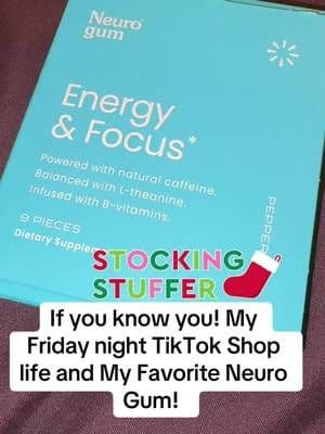 Just powering through my friday night life of tiktok shop with my favorite @Neuro Gum If you know you know. If you don’t I have it linked 😊 #giftguide #ttsdelight #blackfridayearlydeals #blackfridaydeals #spotlightfinds #blackfriday #tiktokshopblackfriday #TikTokShopCyberMonday
#TTSTakeover #blackfriday #cybermonday #christmasgift #christmasgiftideas #stockingstuffer #stockingstufferideas #musthave #falldealsforyou #superbrandday #seasonalessentials #gifted #tiktokshopholidayhaul #tiktokshopholidaydeals #tiktokshopgiftideas2024 #ttstastemakers #tastemakerslaunch