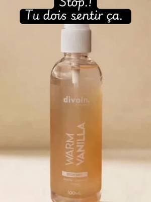Stop! Tu dois sentir ça. Une brume vanillée qui fond sur la peau… douce, chaude, irrésistible. Si tu aimes sentir féminine et gourmande, c’est celle‑ci ✨ @Divain_Official #warmvanilla #TikTokShopFrance #offresdete #lesoffresdeferlent #CapCut