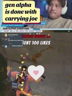 they bouta crash out 😭😭😭 #fortnite #genalpha #millennial #joeandjamielive #LIVEHighlights #LIVEIncentiveProgram #PaidPartnership