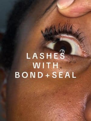 Replying to @Lashe’✨ the bond + seal hits soooo different !! Im forever changed omgggg #lashbondandseal #diylashes #mayhuglashes #amazonlashes #amazonfinds