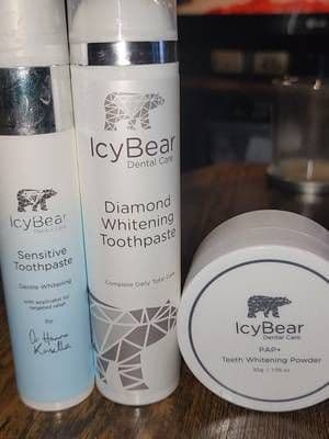 My teeth have been looking so much better thanks to @Icy Bear #fyp #teeth #selfcare ##tiktokshop