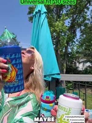 Jimmy Buffett fans… you’re going to LOVE these 🌴🍹 Margaritaville style meets ice cold summer drinks all day long! These Frost Buddy Universal Buddies are perfect for pool days, lake trips, beach vacations, BBQs, camping, and backyard nights with friends. Such a fun gift idea for Margaritaville fans too 👀 Limited stock and these summer styles will not last long once everyone starts shopping for vacation season. Which one would you grab first? ☀️🍍 Tap the link before they’re gone! #jimmybuffett #margaritaville #tiktokmademebuyit #roadtripessentials #pooldayvibes