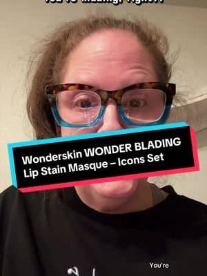 Four shades… now the hard part is choosing. 💋 @Wonderskin WONDER BLADING Lip Stain Masque – Icons Set. I added the lin