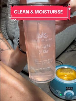 Thank you @Tress Wellness for my at home waxing kit! My legs are silky smooth! #silkysmooth #ad #waxingkit #athomewaxingkit #prewaxspray