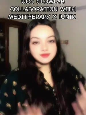 Thank you @Meditherapy Global Official @IUNIK for the collaboration! ❤️❤️✅ #meditherapy #iunik #collaboration #ugcglowlab #pr